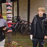 Velo novietnes pamats ir uzbūvēts