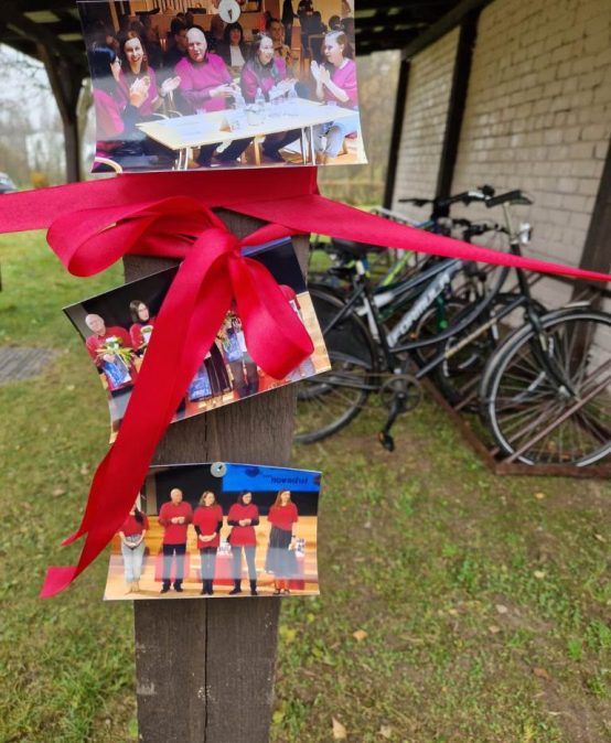 Velo novietnes pamats ir uzbūvēts